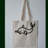 Budget Calico Tote Bag Thumbnail