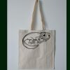 Budget Calico Tote Bag Thumbnail