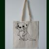 Budget Calico Tote Bag Thumbnail