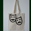 Budget Calico Tote Bag Thumbnail