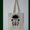 Budget Calico Tote Bag Thumbnail