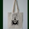 Budget Calico Tote Bag Thumbnail