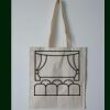 Budget Calico Tote Bag Thumbnail