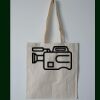 Budget Calico Tote Bag Thumbnail