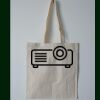 Budget Calico Tote Bag Thumbnail