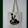 Budget Calico Tote Bag Thumbnail