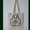 Budget Calico Tote Bag Thumbnail