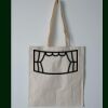 Budget Calico Tote Bag Thumbnail