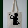 Budget Calico Tote Bag Thumbnail