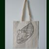 Budget Calico Tote Bag Thumbnail