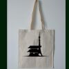 Budget Calico Tote Bag Thumbnail