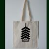Budget Calico Tote Bag Thumbnail