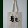 Budget Calico Tote Bag Thumbnail