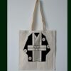 Budget Calico Tote Bag Thumbnail