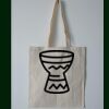 Budget Calico Tote Bag Thumbnail