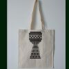 Budget Calico Tote Bag Thumbnail