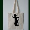 Budget Calico Tote Bag Thumbnail