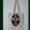 Budget Calico Tote Bag Thumbnail