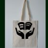 Budget Calico Tote Bag Thumbnail