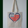 Budget Calico Tote Bag Thumbnail