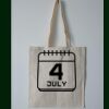 Budget Calico Tote Bag Thumbnail