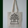 Budget Calico Tote Bag Thumbnail