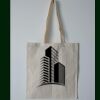 Budget Calico Tote Bag Thumbnail