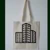 Budget Calico Tote Bag Thumbnail