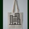 Budget Calico Tote Bag Thumbnail