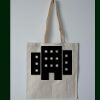 Budget Calico Tote Bag Thumbnail