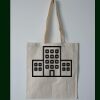 Budget Calico Tote Bag Thumbnail