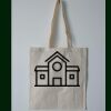 Budget Calico Tote Bag Thumbnail