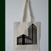 Budget Calico Tote Bag Thumbnail