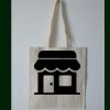 Budget Calico Tote Bag Thumbnail