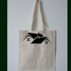 Budget Calico Tote Bag Thumbnail