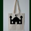 Budget Calico Tote Bag Thumbnail