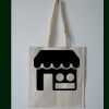 Budget Calico Tote Bag Thumbnail