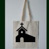 Budget Calico Tote Bag Thumbnail