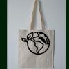 Budget Calico Tote Bag Thumbnail