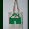 Budget Calico Tote Bag Thumbnail