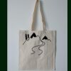 Budget Calico Tote Bag Thumbnail