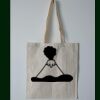 Budget Calico Tote Bag Thumbnail