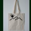 Budget Calico Tote Bag Thumbnail