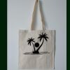 Budget Calico Tote Bag Thumbnail