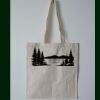 Budget Calico Tote Bag Thumbnail