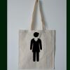 Budget Calico Tote Bag Thumbnail