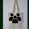 Budget Calico Tote Bag Thumbnail