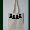 Budget Calico Tote Bag Thumbnail