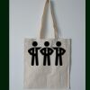 Budget Calico Tote Bag Thumbnail