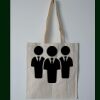 Budget Calico Tote Bag Thumbnail